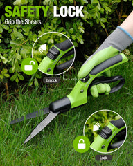 WORKPRO stainless steel blade detail highlighting long-lasting sharpness