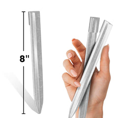 Worth close-up of curved top and reinforced ribs showing strength and secure hold for edging