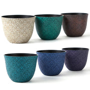 Worth multicolor set front view showing decorative pots and easy styling benefit