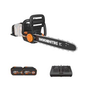 WORX WG385 front view showing compact cordless design and handling benefit