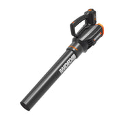 WORX WG547.9 front view showing compact blower and ergonomic grip benefit ease