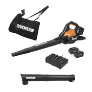 WORX WG583 front angle view showing compact 3-in-1 design and portability