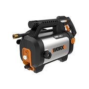 WORX WG602 front view showing compact design and stability benefit