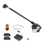 WORX WG647 front angle showing compact design and portability benefit