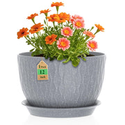 WSMKSZ front view water ripples pot showing modern decor appeal