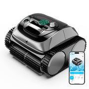 WYBOT C1 front view showing design and cordless portability for easy pool maintenance
