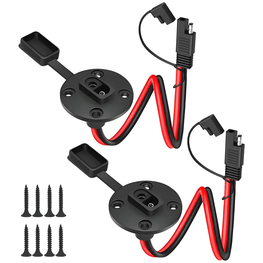 WYTUDTE front packaging showing two SAE harnesses and accessories for easy setup