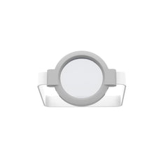 Wyze lens front view showing attachment and clear macro aperture benefit