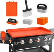 WYZJC front view of full kit protecting a Blackstone griddle surface