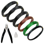WZAEROUU front packaging showing six rolls and cutter, clear starter kit benefit