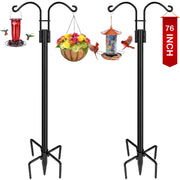 XDW-GIFTS double shepherds hooks front view showing dual arms and finish for versatile hanging