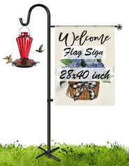 XDW-GIFTS flag stand front view showing stable display benefit