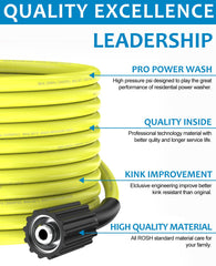 xendy washer hose outer texture close-up highlighting abrasion-resistant jacket for longer life