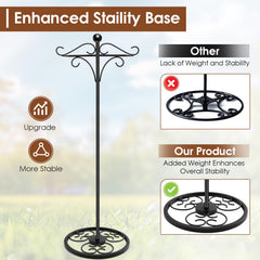 Xensdenban weighted round base close-up highlighting enhanced stability
