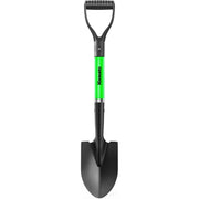 Xinmeto front view showing whole green shovel for easy recognition and durability