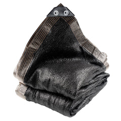 Xlimin front view of folded shade cloth showing size and packaging, great for easy storage