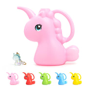 XXXFLOWER front view unicorn watering can showing playful design and easy watering