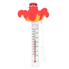 XY-WQ two thermometers floating together in a pool providing quick temperature checks for safety