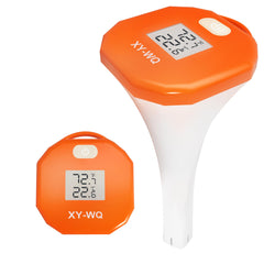 XY-WQ front view showing display and compact housing for easy reading