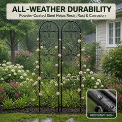 XYCCRX heart-scroll detail highlighting decorative pattern benefit for curb appeal