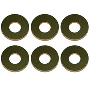 XYgdhqpt front view of six blade bolt washers showing packaging and parts benefit fit