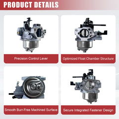 YAMAKATO carb kit with three gaskets included to simplify immediate installation
