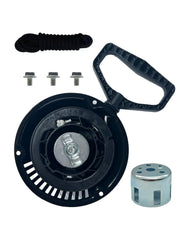 YAMAKATO front assembly recoil starter showing robust housing for dependable starts