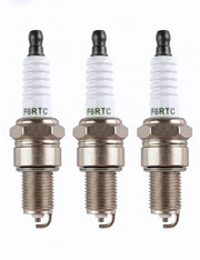 YAMAKATO front packaging showing three spark plugs and included Teflon tape, reliable replacement