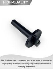 YAMAKATO knob beside included screw to show size and installation parts