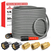 YAMATIC front packaging showing product name and 50ft benefit