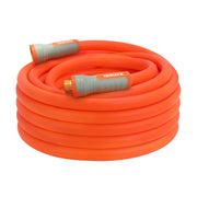 YAMATIC front view of 50ft hose showing length and lightweight benefit