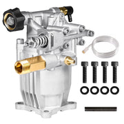 YAMATIC front view assembled pump showing overall robust construction and easy replacement