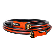 YAMATIC front view of compact 15ft hose showing size and portability benefit