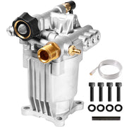 YAMATIC front view pump showing compact horizontal mount and robust casing benefits durability