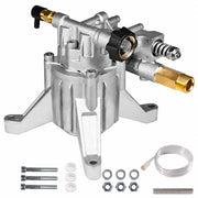 YAMATIC front view pump assembly showing compact durable design and easy replacement benefit