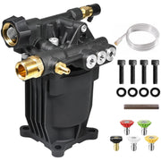 YAMATIC front view pump showcasing compact durable housing and easy replacement