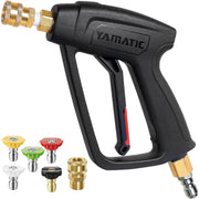 YAMATIC short gun front view showing compact control and durability
