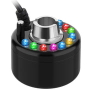 Yaomiao black fogger front view showing compact design and easy placement