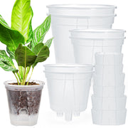 yarlung front packaging showing six self watering pots and benefits