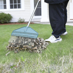 YEELOR close-up of spring steel tines for durable dethatching