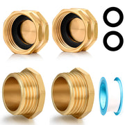 YELUN brass end caps front view showing durable finish and easy installation benefit
