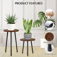 YENGOTH two-tier assembled configuration maximizing vertical display and space savings