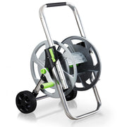 YESTAR front view of reel cart showing capacity and frame benefit