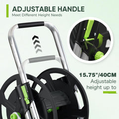 YESTAR wheel and axle showing smooth transport across lawn benefit