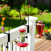 Yetene front view of two deck hooks showing compact sturdy design and secure hanging