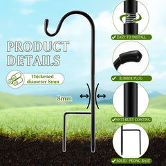 Yetene assembly detail of twist-fit pole showing quick tool-free setup