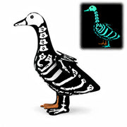 yeyeplum front view costume on goose showing spooky curb appeal
