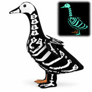 Yeyeplum front view of goose costume showing full skeleton effect and curb appeal