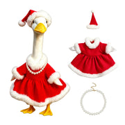 YFFSQXH front view of dressed goose showing festive curb appeal
