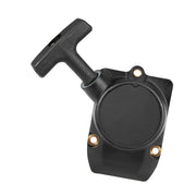 yiekea starter assembly front view showing fit for Stihl models and quick replacement benefit